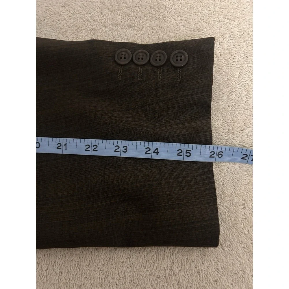 Vanetti Blazer Men's 50L Golden Brown with Black Stripes Sport Coat Jacket